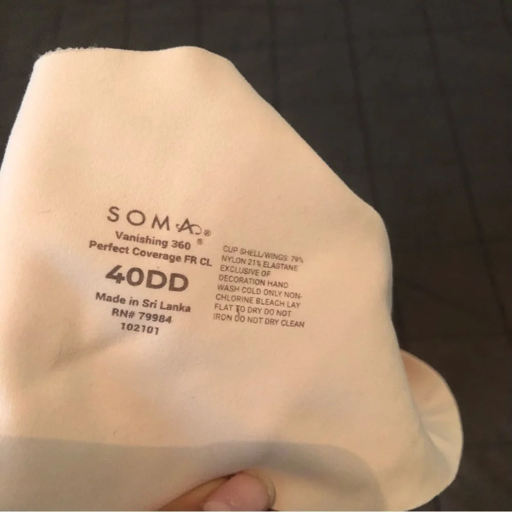Soma VANISHING 360 Perfect Coverage Bra in nude